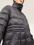 Padded jacket with drawstring at the waist image number 2