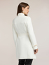 Belted viscose blend trench coat image number 1