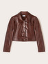 Veste courte effet crocodile avec boutons image number 5