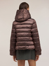 Short hooded down jacket image number 1