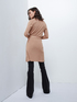 Long cardigan with belt image number 1