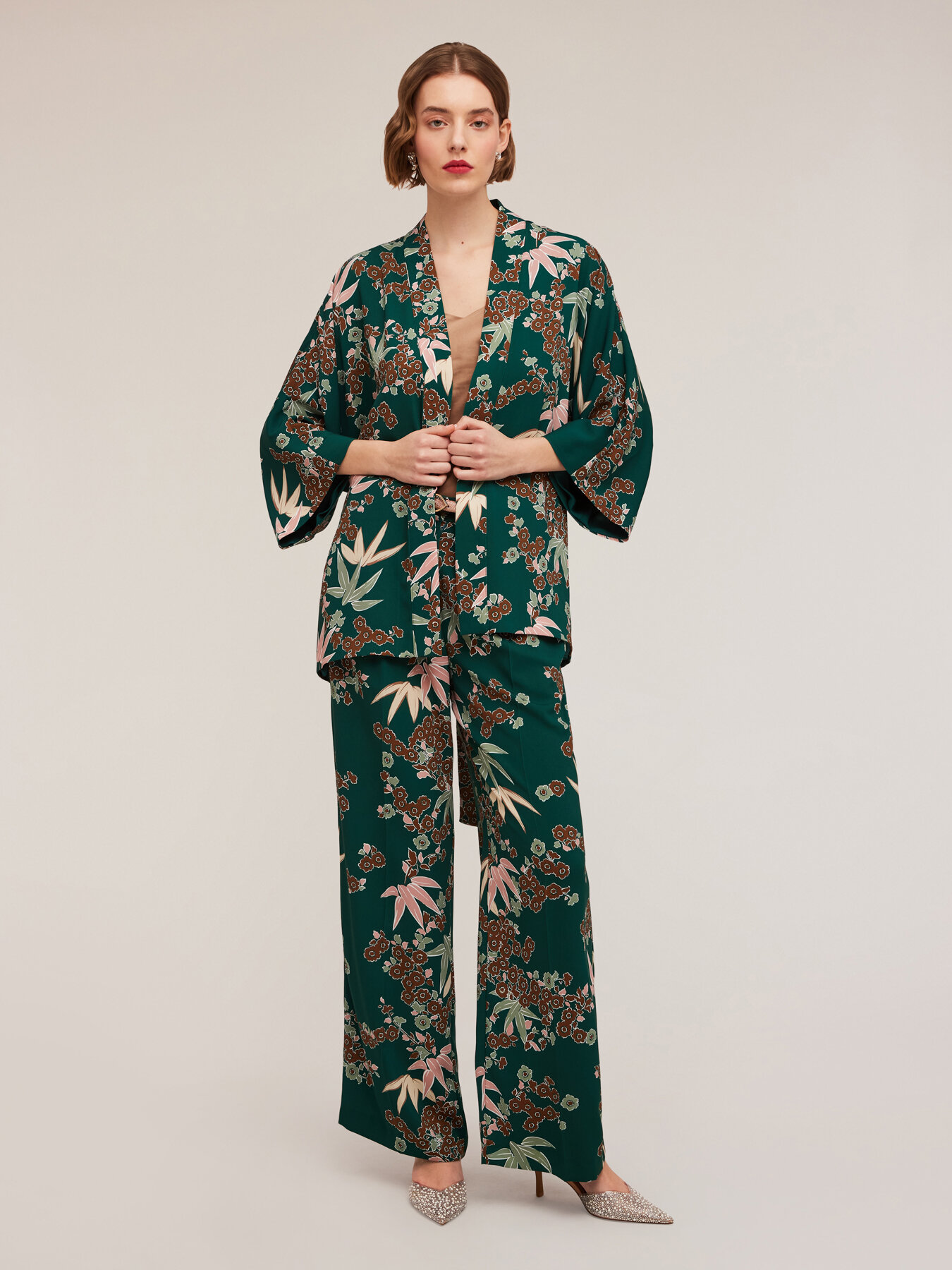 Dec&ograve; patterned kimono image number 2