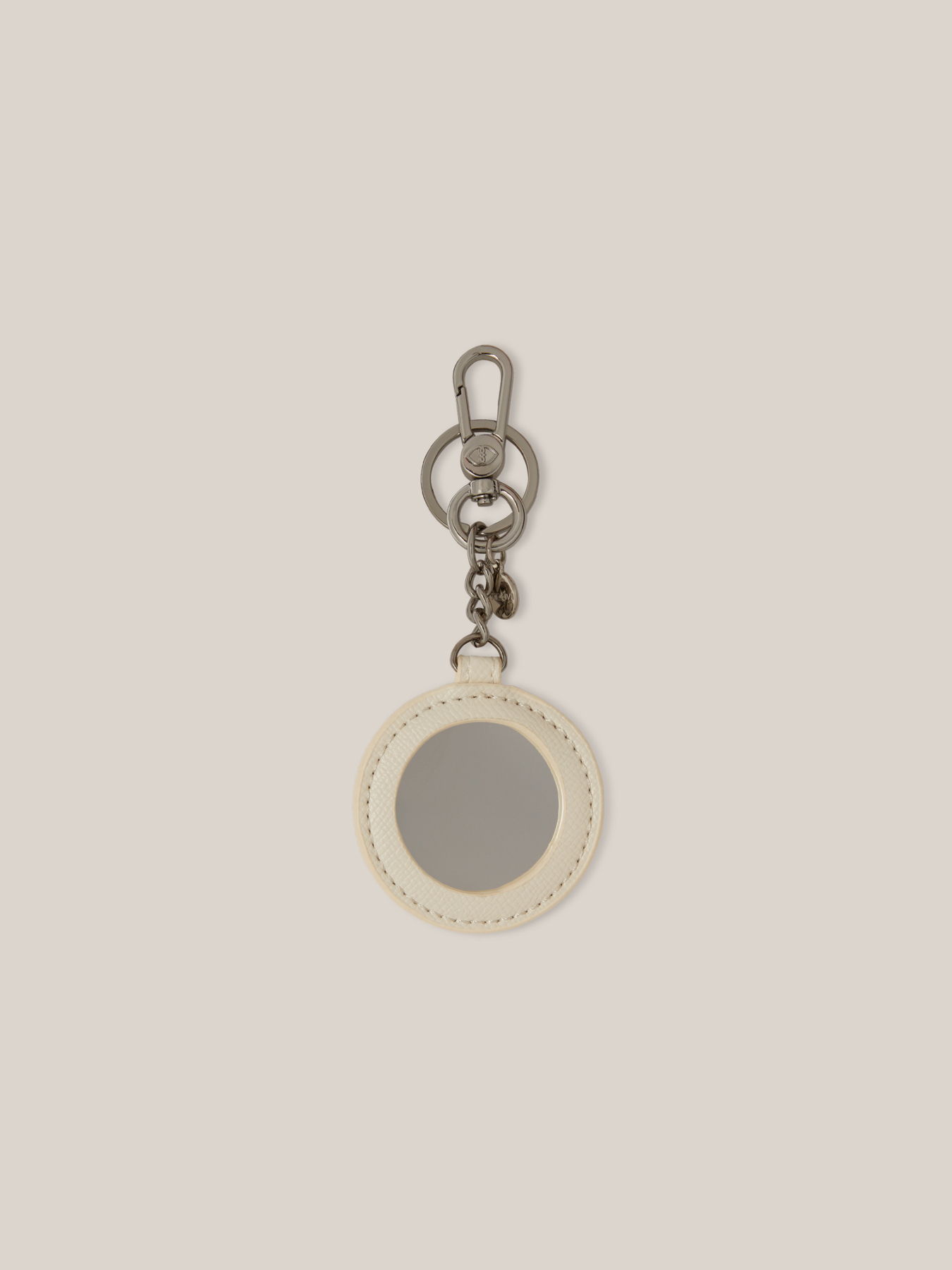 Double Love mirror keychain image number 0