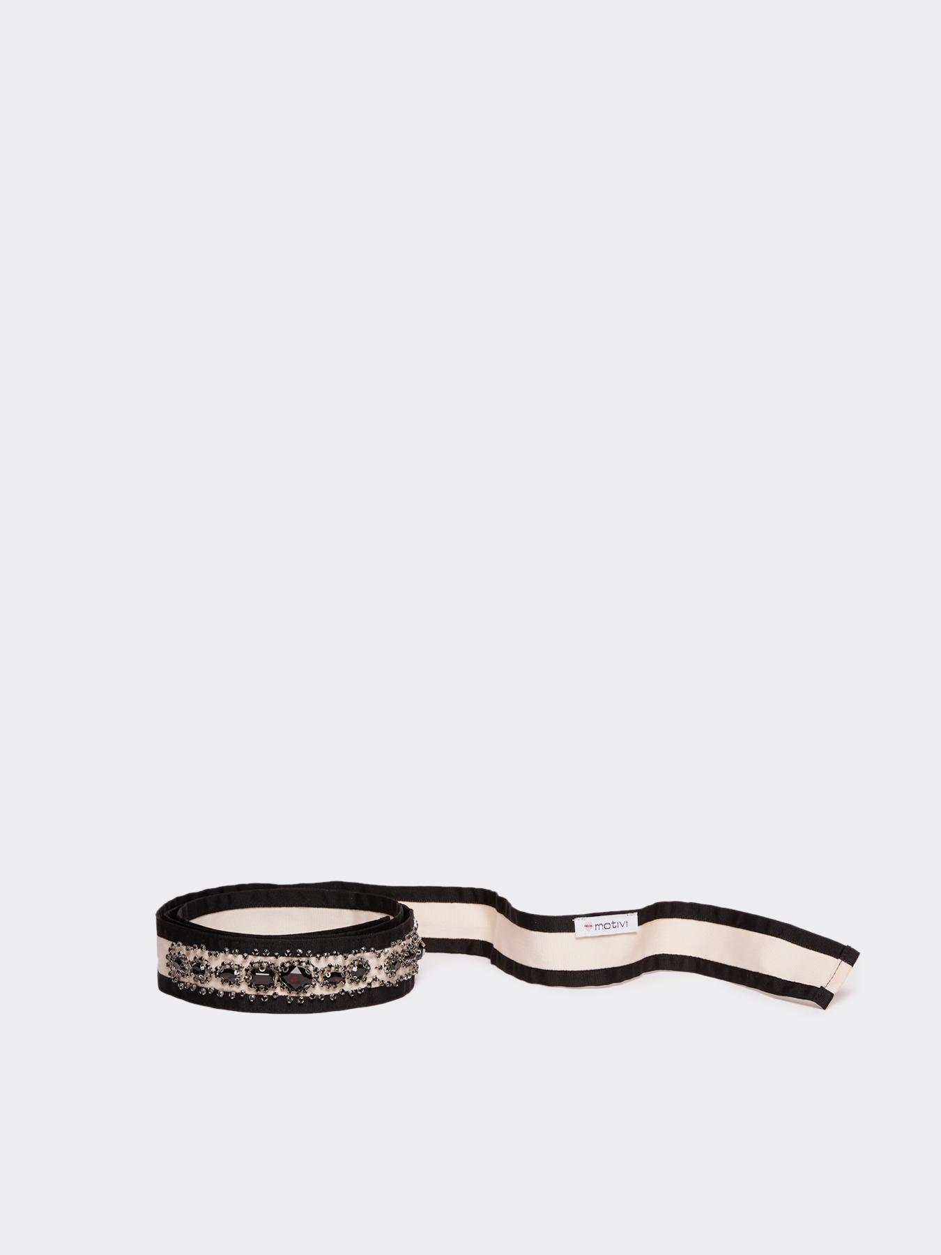 Fusciacca bicolor con castoni image number 0