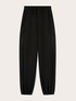 Jogging pants with lace inserts image number 4