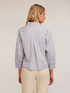Camicia boxy a righe image number 1