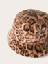M&uuml;tze mit Teddy-Effekt in Animalier-Fantasie image number 2