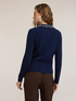 Strickcardigan mit Juwelenkragen image number 1