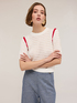 Maglia effetto crochet image number 3