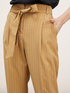 Pinstriped trousers with pleats image number 2