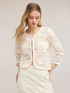 Short Chanel jacket in tulle with embroidery image number 2