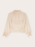 Blusa in georgette con bustier Smart Couture image number 5